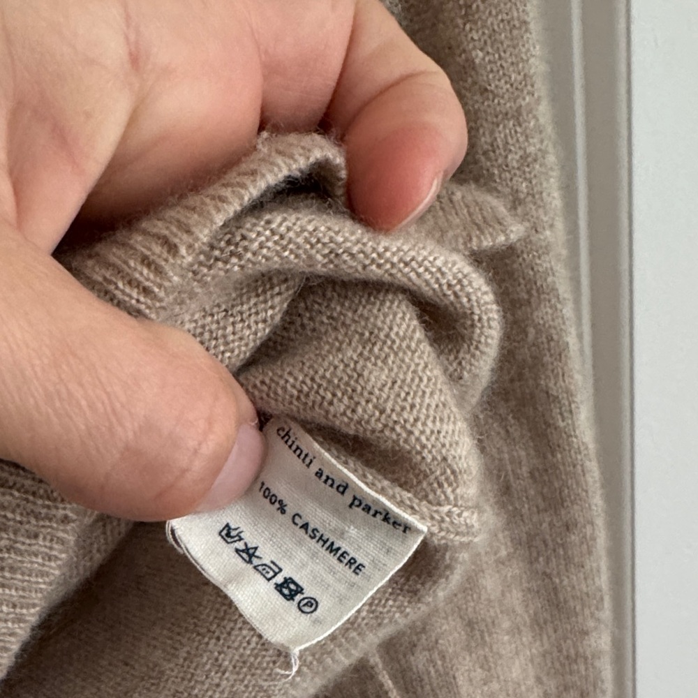 Chinti and Parker cashmere Tan Sweater - Picture 6 of 12